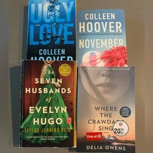 4 best sellers. Good used condition